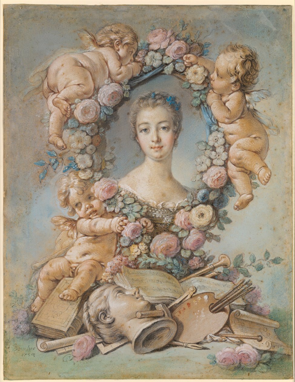 Madame de Pompadour de François Boucher
