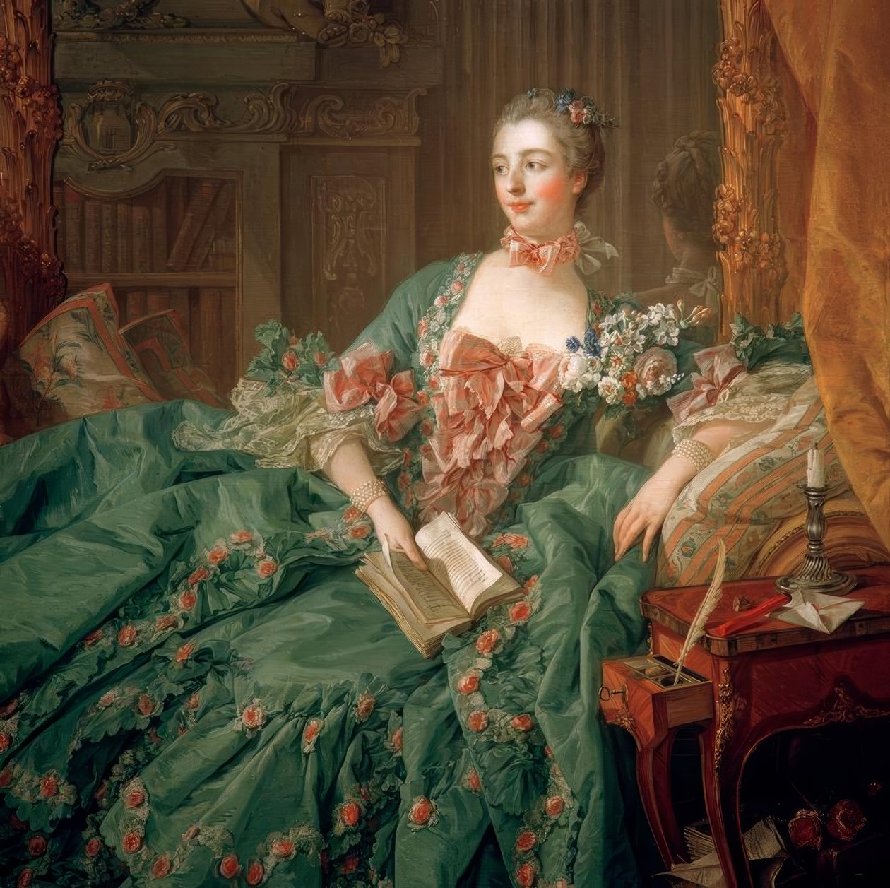 Madame de Pompadour de François Boucher