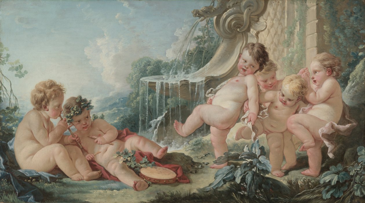 Musica e dança de François Boucher