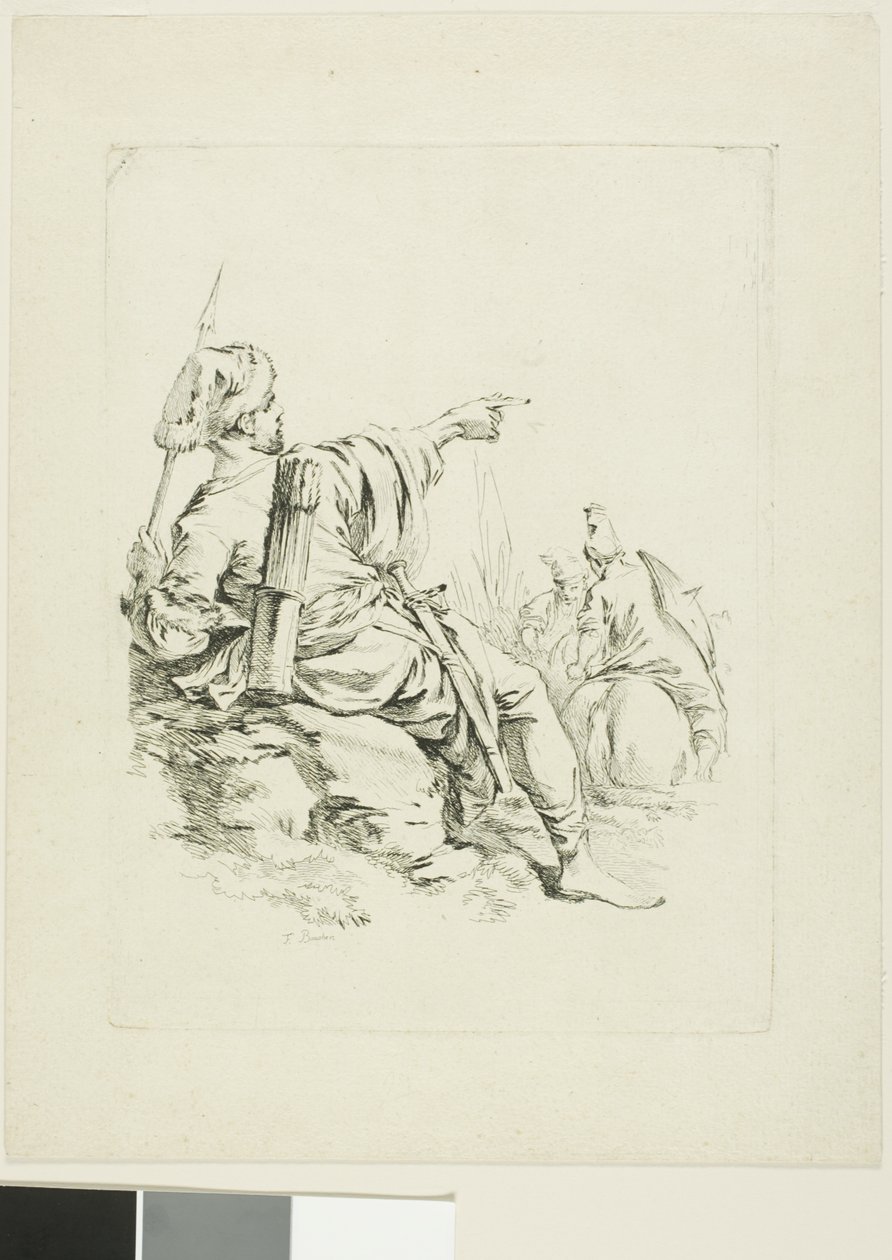 Guerreiro Oriental de François Boucher