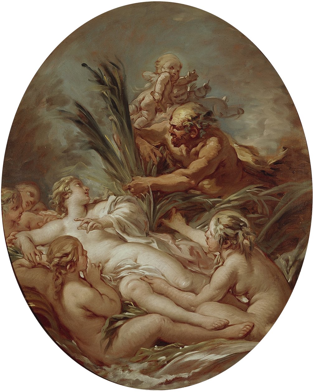 Síndrome de Pan e Ninfa, 1760-1765 de François Boucher