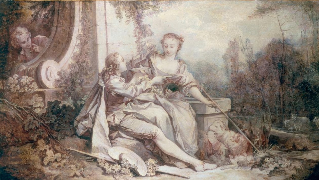 Guirlanda pastoral de François Boucher