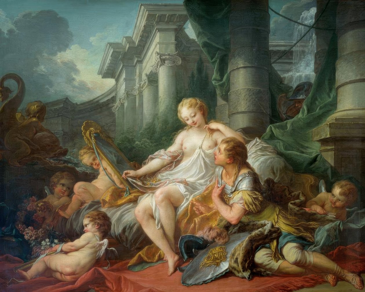 Rinaud e Armide de François Boucher