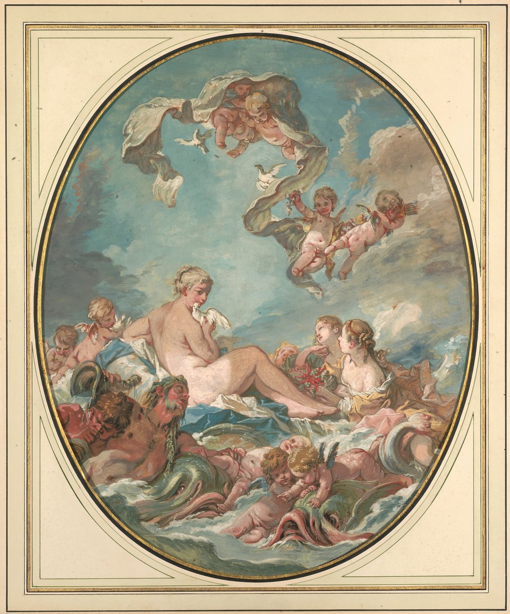 O nascimento e o triunfo de Vénus de François Boucher
