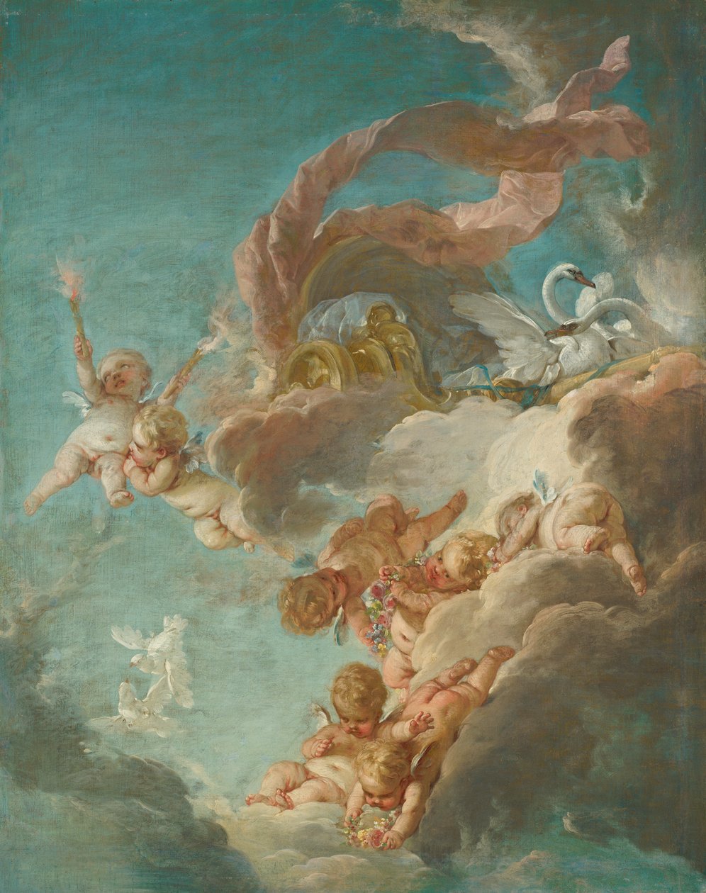 A carruagem de Vénus de François Boucher