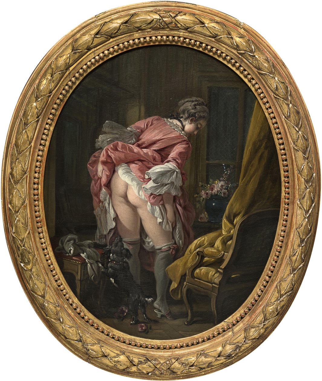 O Olho indiscreto, 1742 de François Boucher