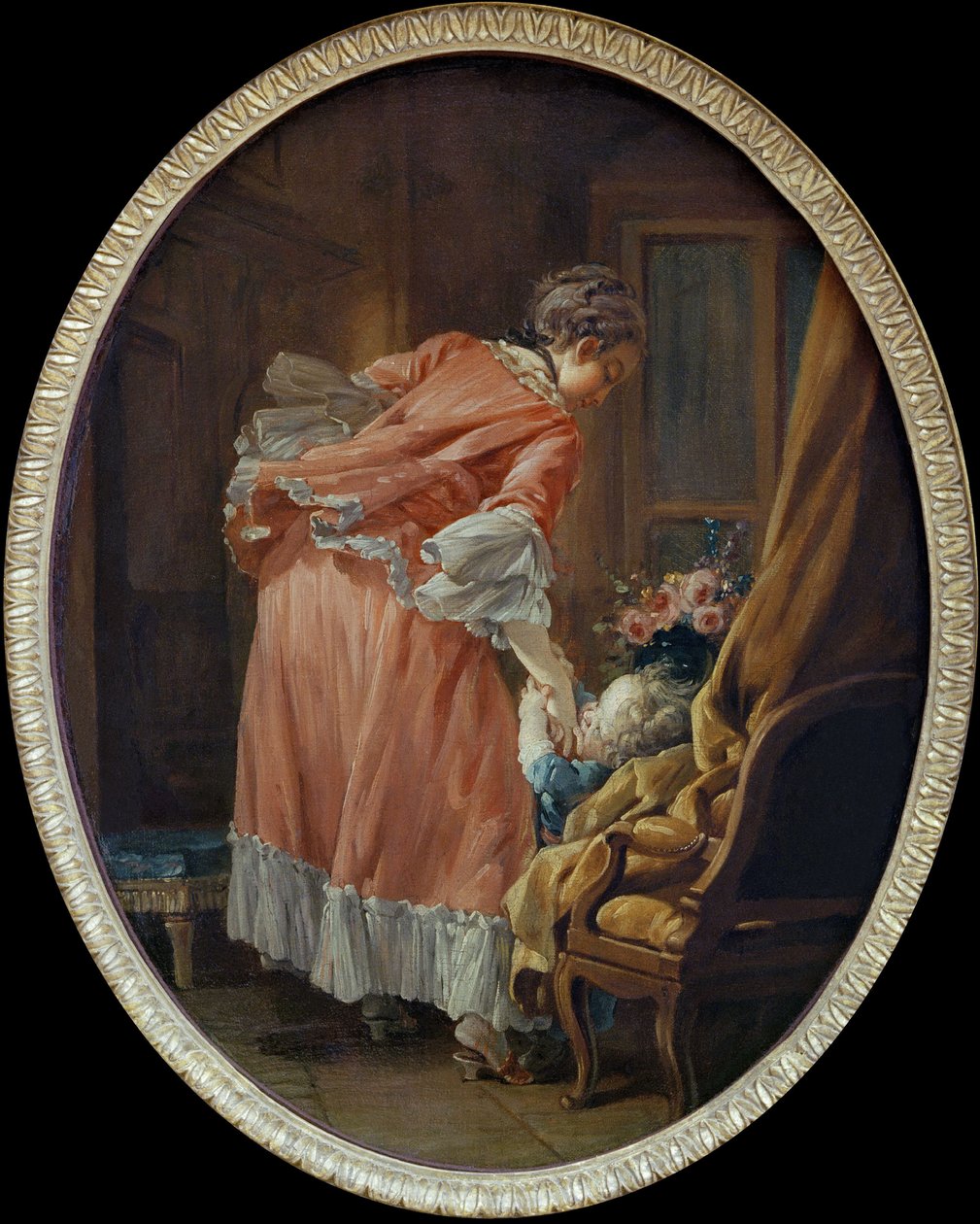 A criança mimada Lénfant gâté, c. 1740 de François Boucher