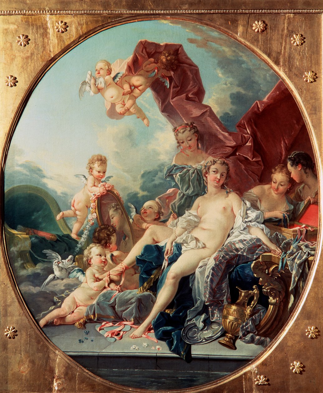 O banheiro de Vênus, depois de 1743. de François Boucher