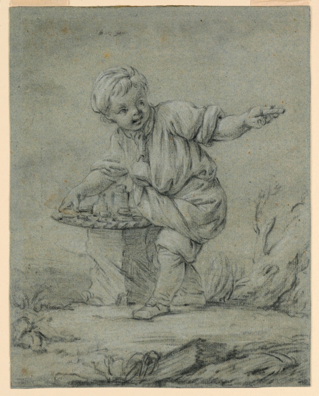 O vendedor jovem de François Boucher