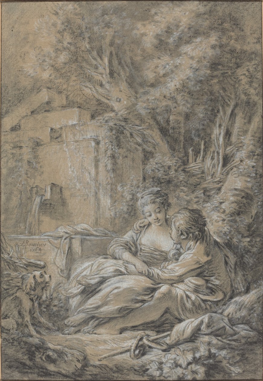 Cara a cara de François Boucher