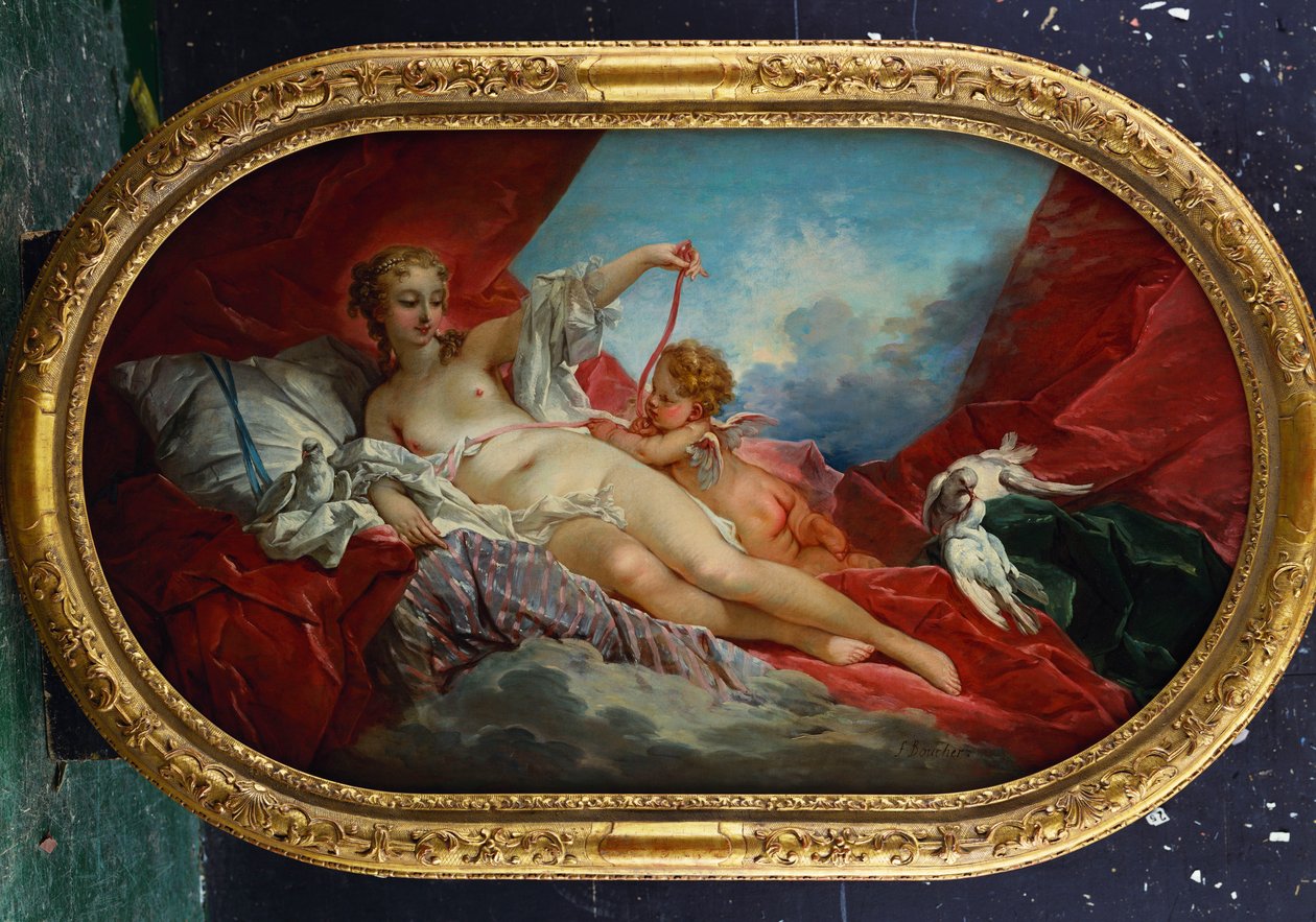 Vênus e Cupido de François Boucher