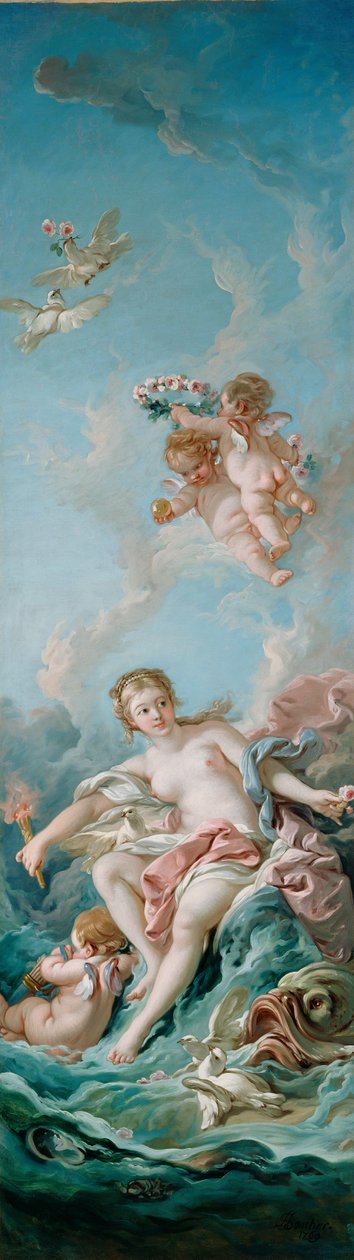 Vénus nas ondas de François Boucher