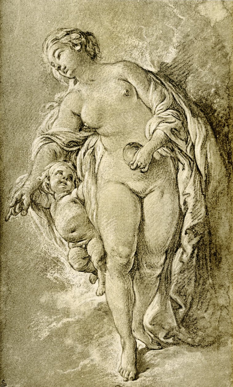 Vênus com a maçã de François Boucher