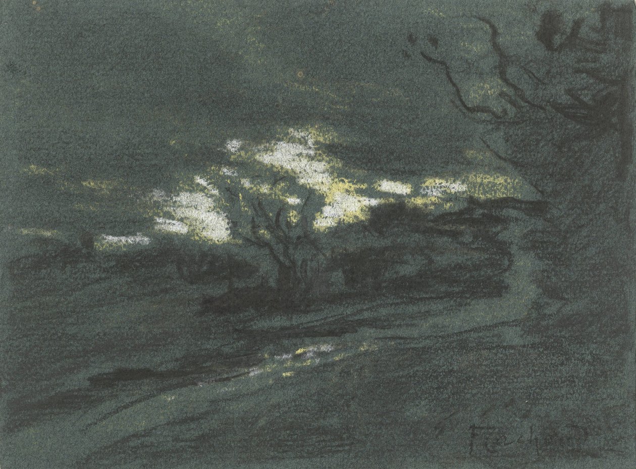Impressão paisagística de François Cachoud