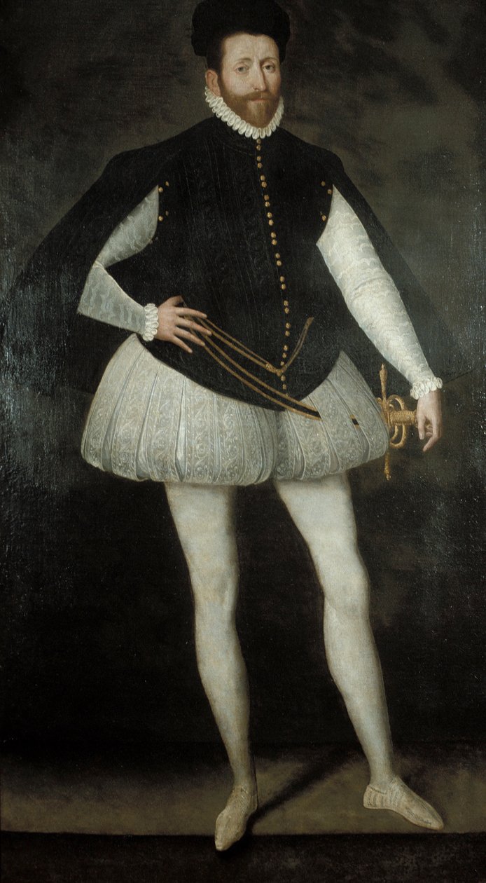 Um nobre da corte de Valois de François Clouet