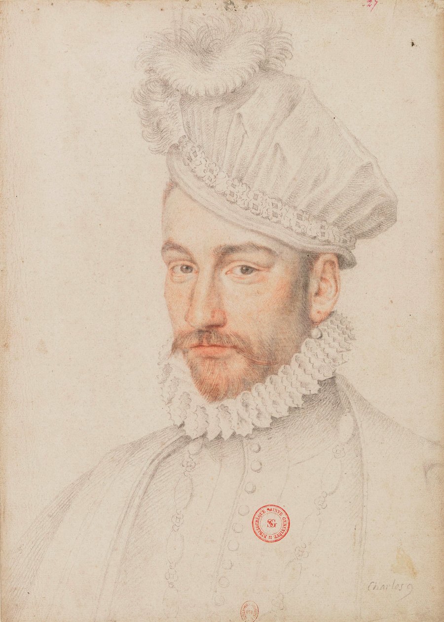 Carlos IX de França3 de François Clouet