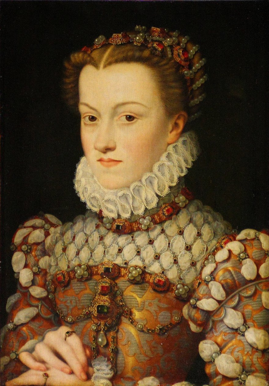 Isabel da Áustria 15541592, rainha da França, ca 1571-1572 de François Clouet