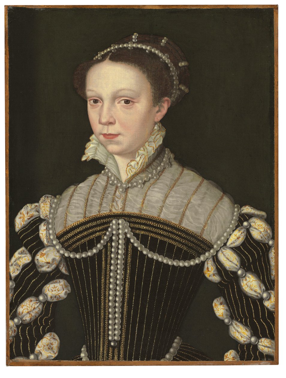 Isabel de Valois, rainha da Espanha de François Clouet