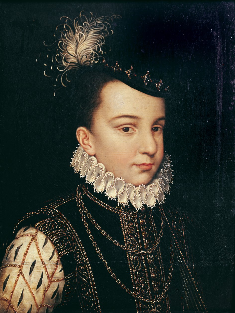 Retrato de François Hércules da França (1554-1584) Duque de Alençon de François Clouet