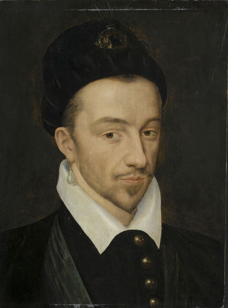 Retrato de Henrique III da França de François Clouet