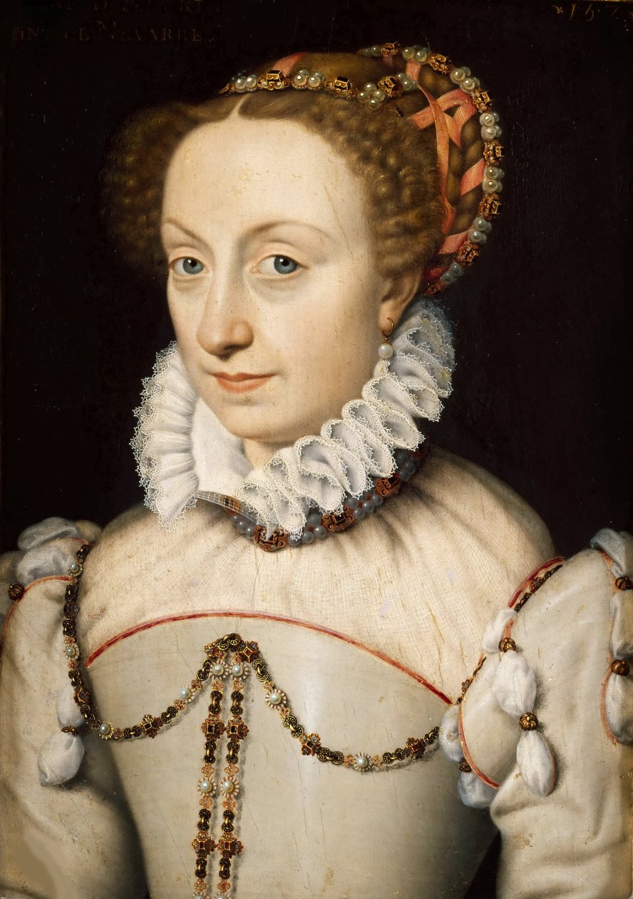 Retrato de Joana III de Navarra 1528-1572, 1570. de François Clouet