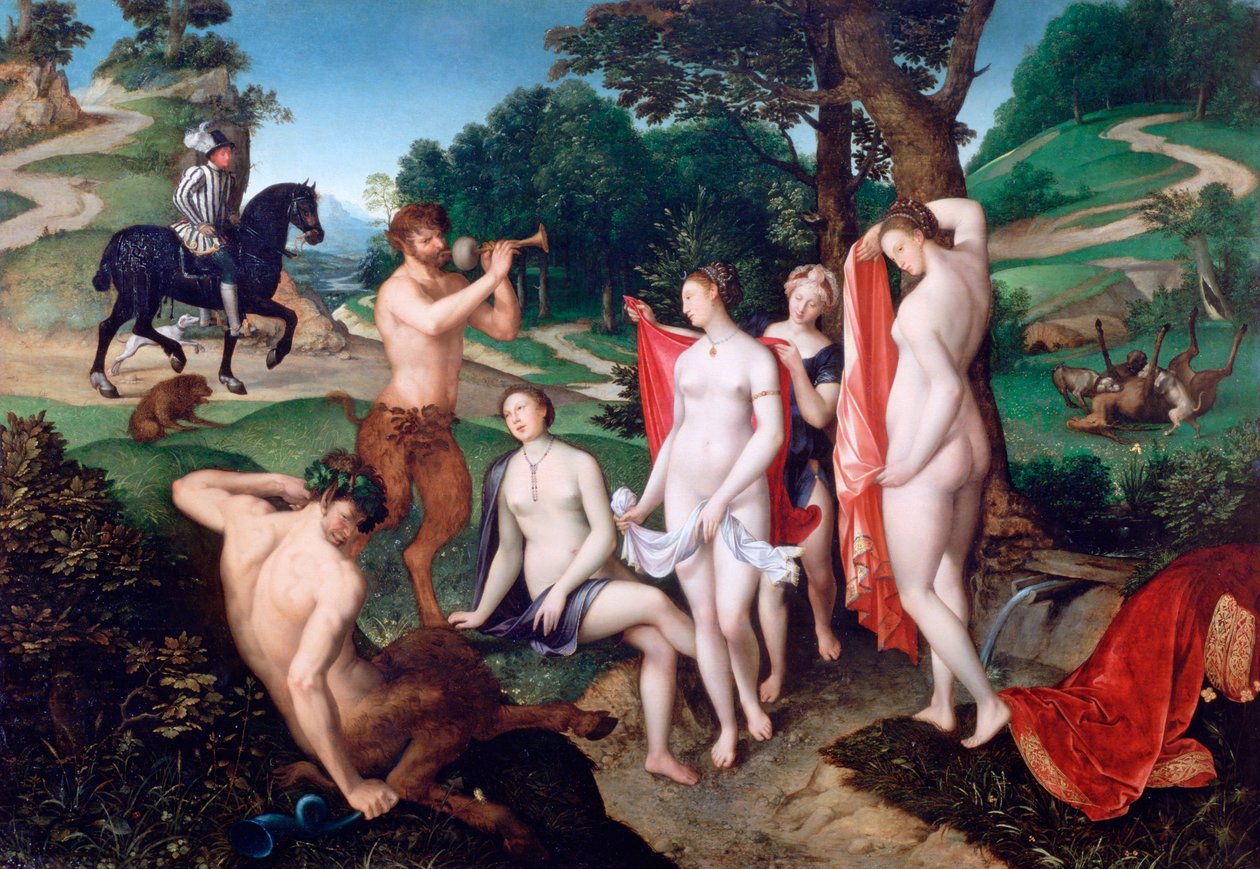 O banho de Diane, c1510 de François Clouet
