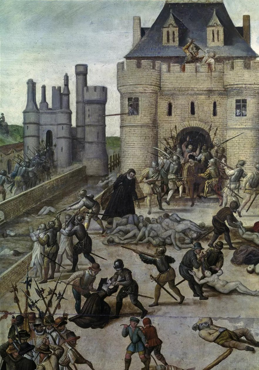 Massacre do dia de São Bartolomeu de Francois Dubois