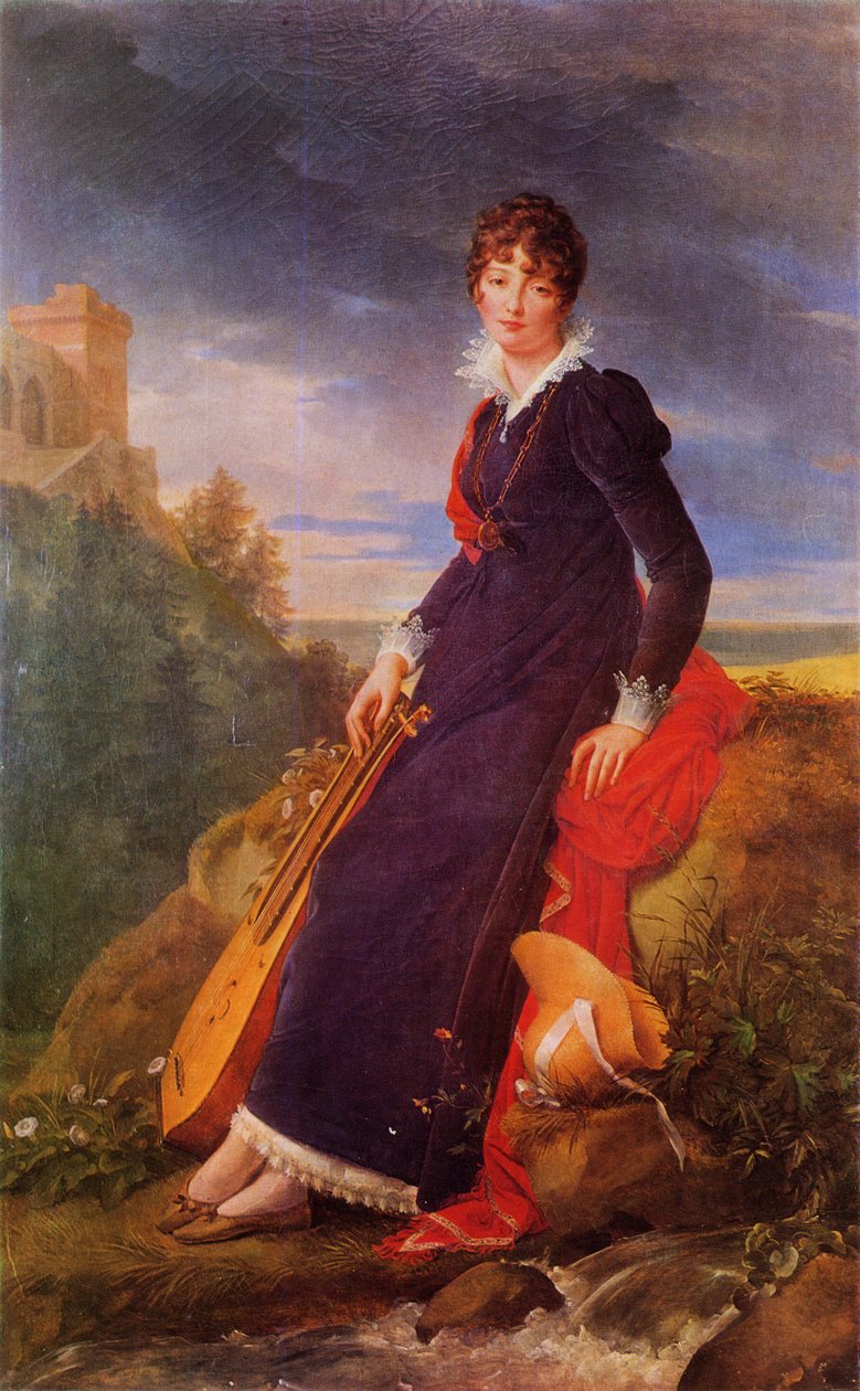 Francês:  Retrato de Catherine Starzeńska de François Gérard
