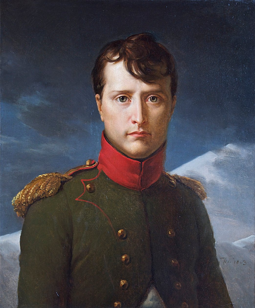 Napoleão Bonaparte Primeiro Cônsul de François Gérard