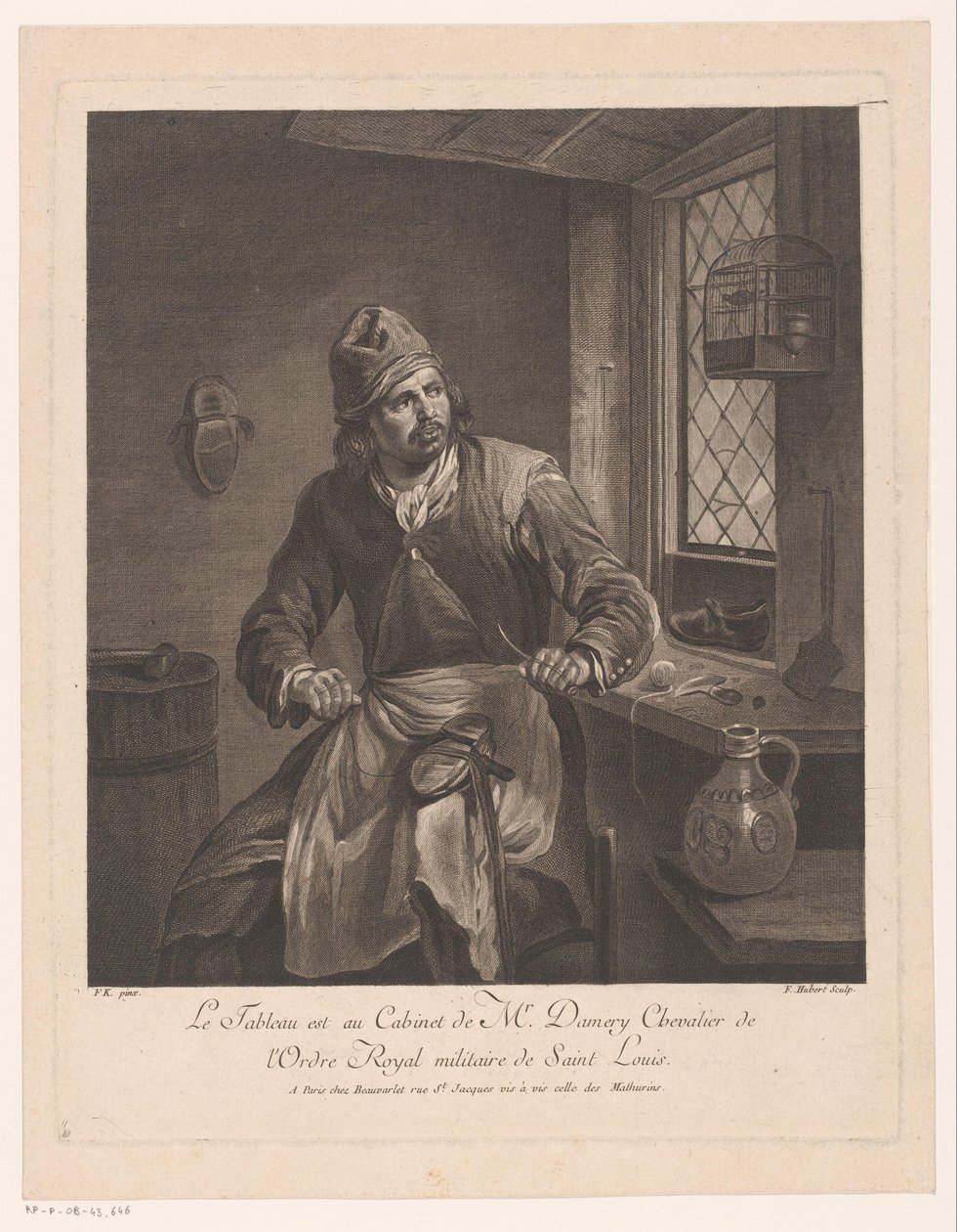 sapateiro de François Hubert