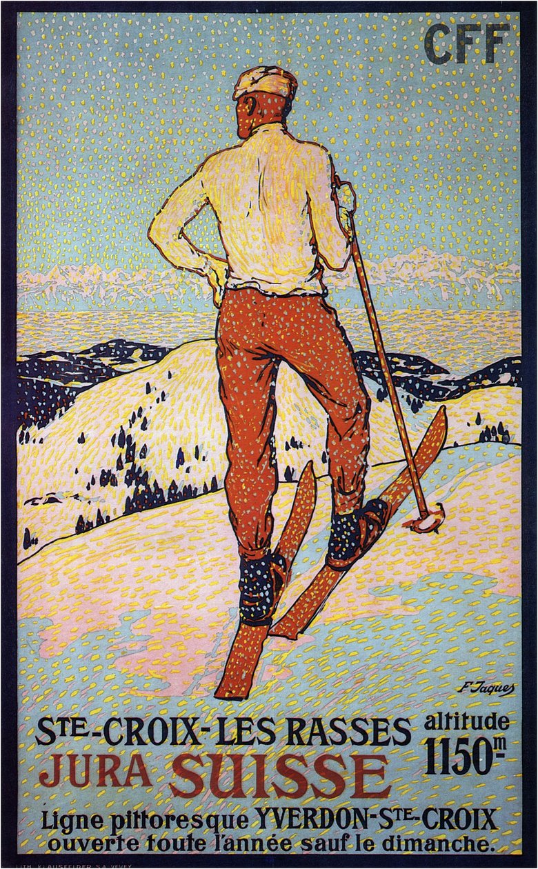 Les Rasses, Sainte-Croix, 1921 de François Jacques