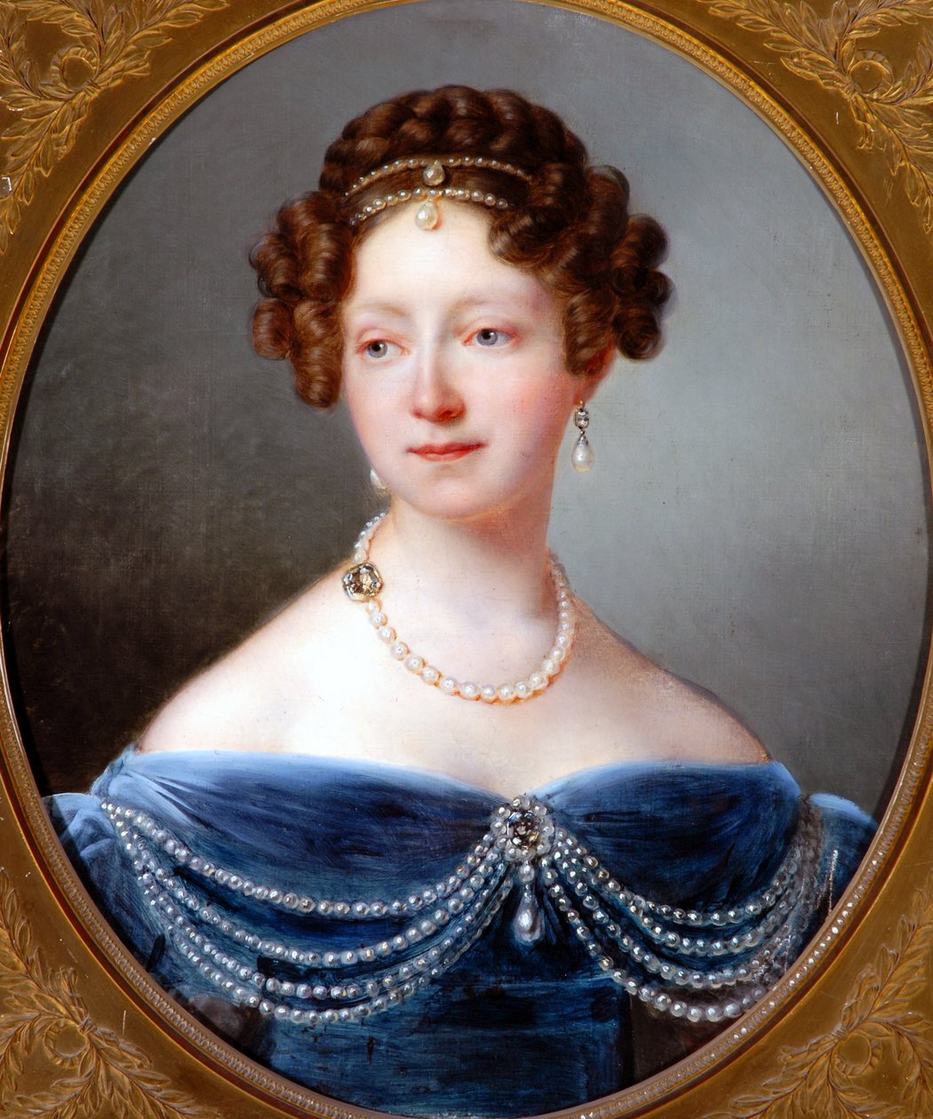 Retrato da princesa de laranja de François Joseph Kinsoen