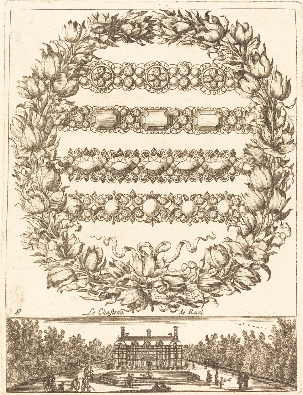O castelo de Ruel de François Le Febvre
