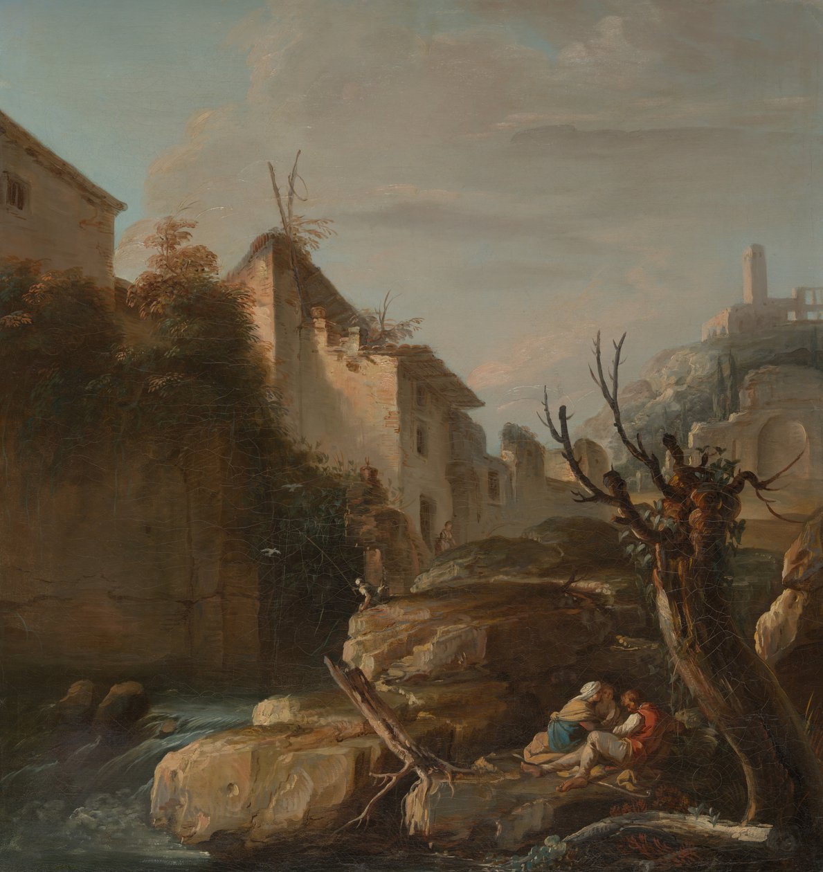 Paisagem dos Apeninos, por volta de 1730. de François Lemoyne