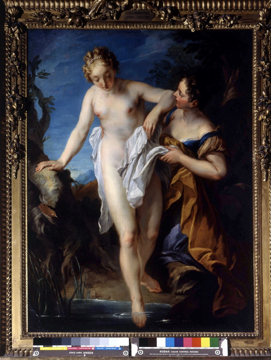Entrada para o banho de François Lemoyne