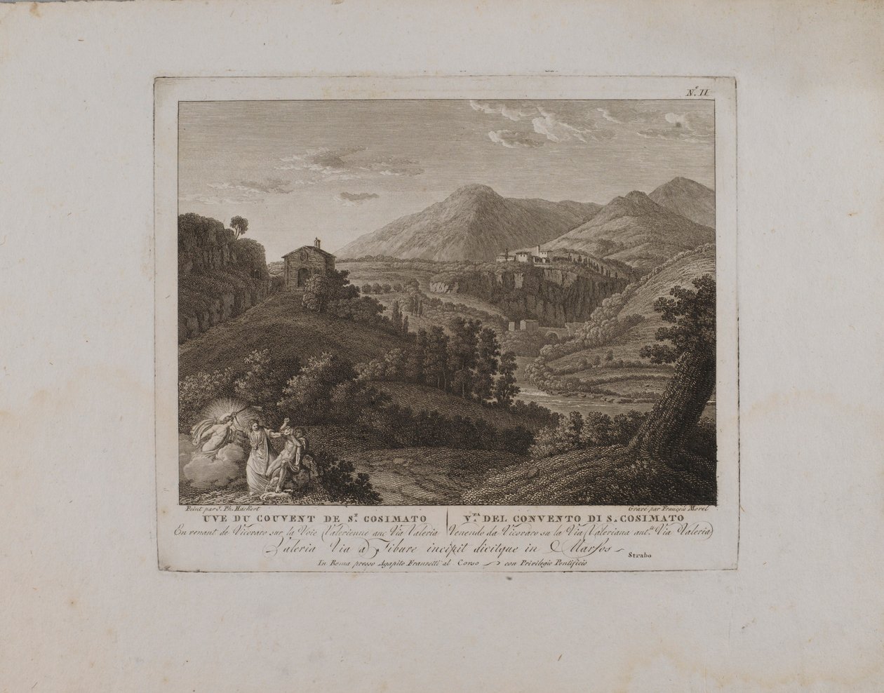Uve (sic) do Convento de S. Cosimato (nº II) de François Morel