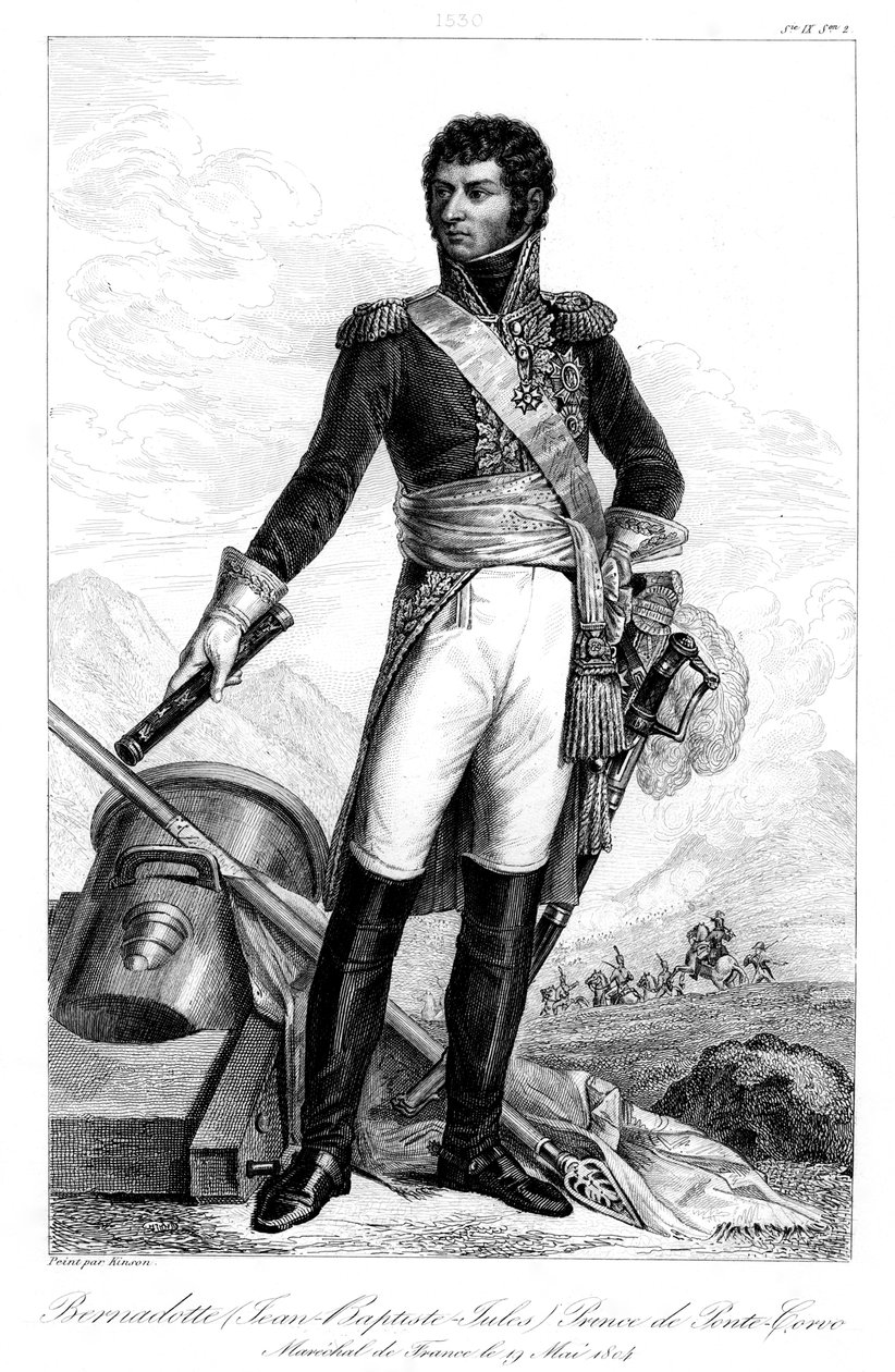 Carlos XIV João da Suécia 1763-1844, Rei da Suécia, 1839. de François Pigeot