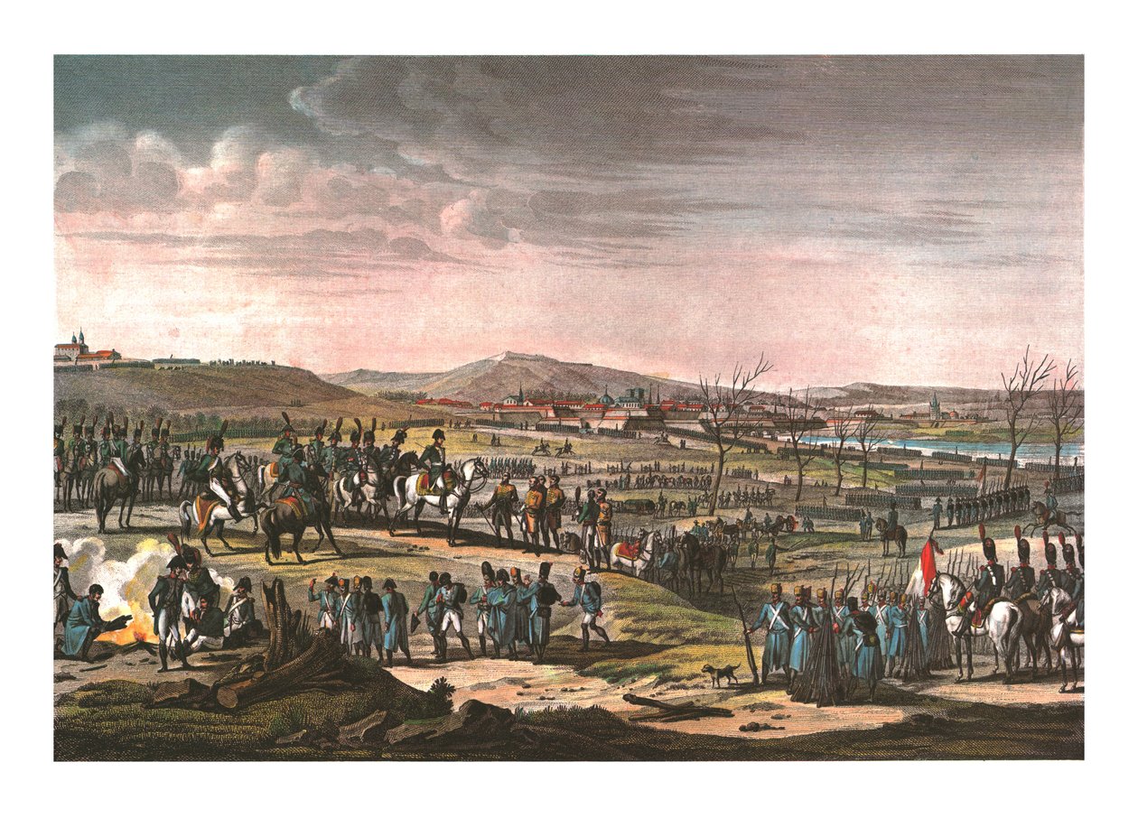 A Tomada de Ulm, 17 de outubro de 1805, c1850 de François Pigeot