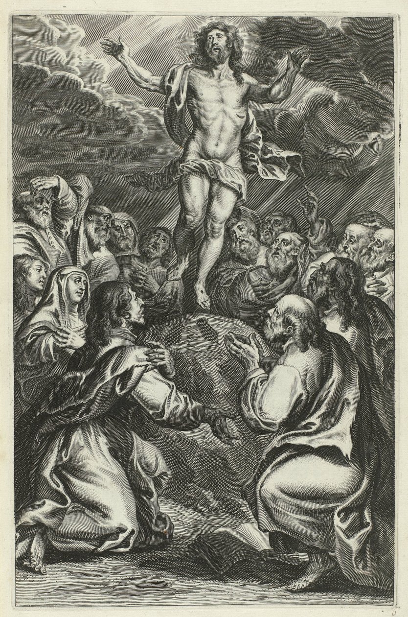 Ascensão de Cristo
Vida de Cristo (título da série) de François Stuerhelt (possibly)