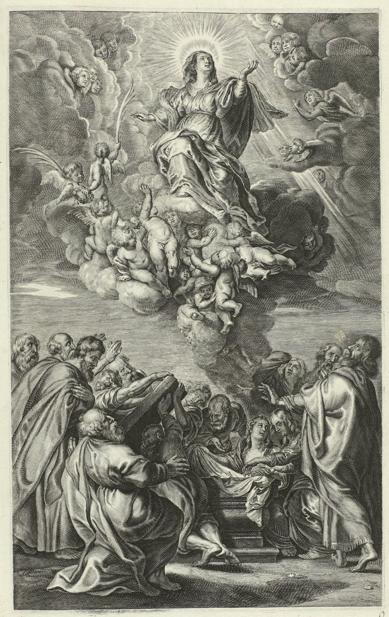 Assunção de Maria Vida de Cristo (título da série) de François Stuerhelt (possibly)