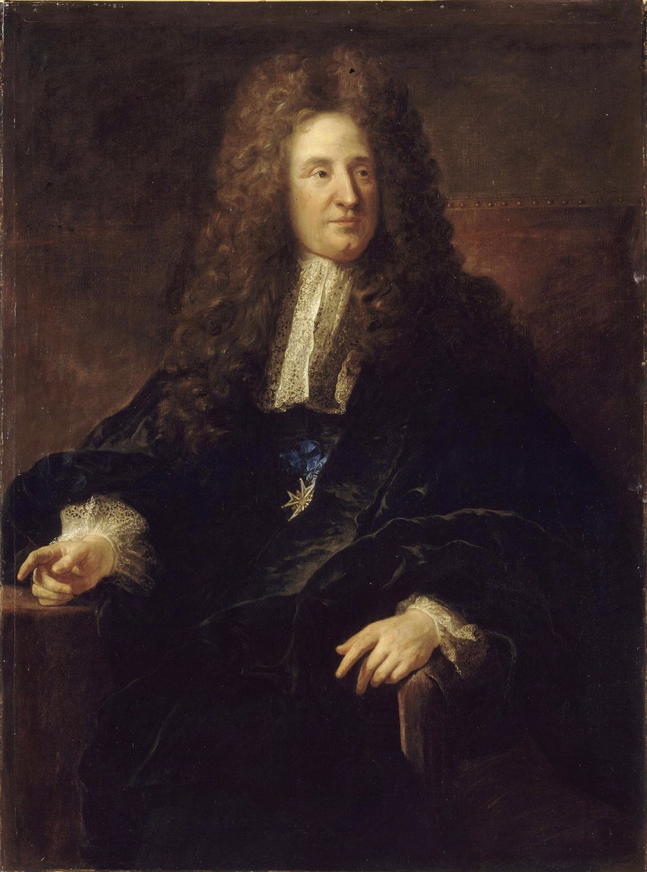 Retrato de Jules Hardouin-Mansart 1646-1701 de François Troy de