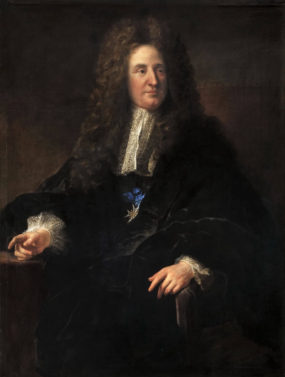 Retrato de Jules Hardouin-Mansart 1646-1701 de François Troy de