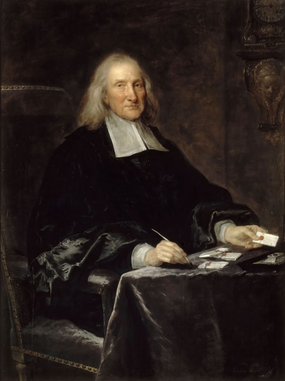 Retrato de Toussaint Rose 1611-1701 de François Troy de