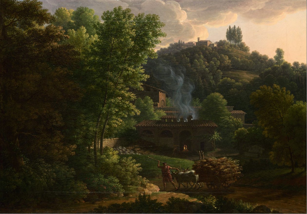 Paisagem italiana de Francois Xavier Fabre