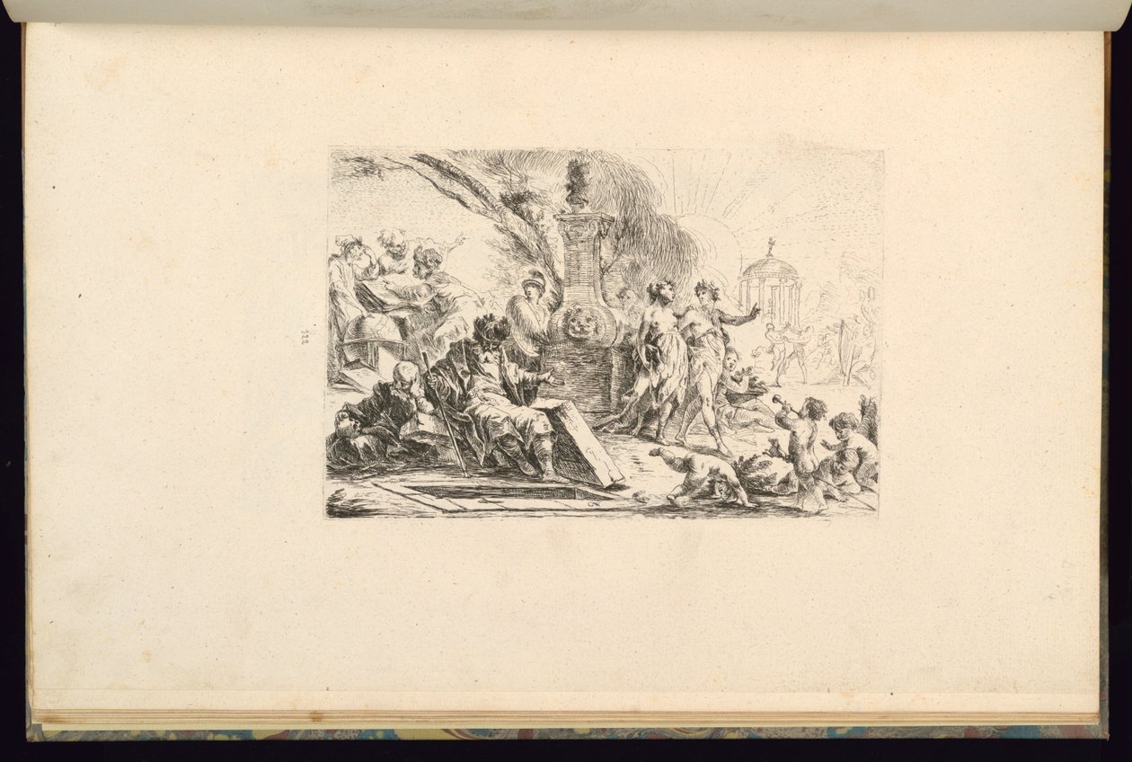 Projete com Apolo de François de Cuvilliés the younger