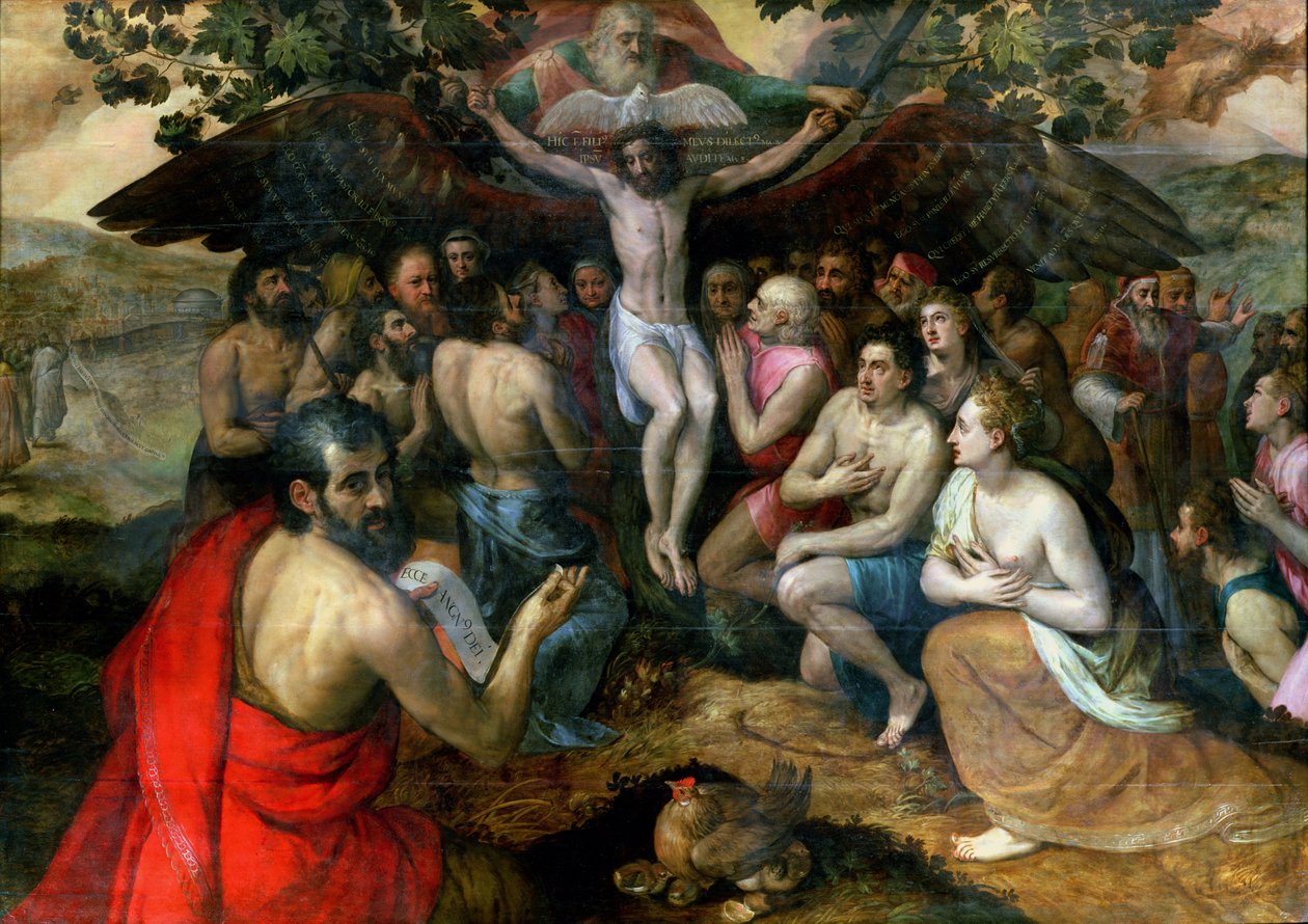 Alegoria da Trindade de Frans Floris