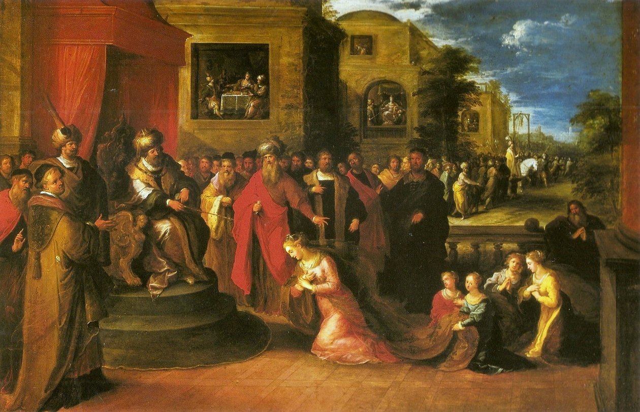 Ester antes de Assuero de Frans Francken I
