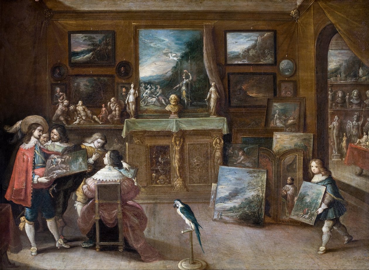 Uma visita ao Art Dealer de Frans II Francken the Younger
