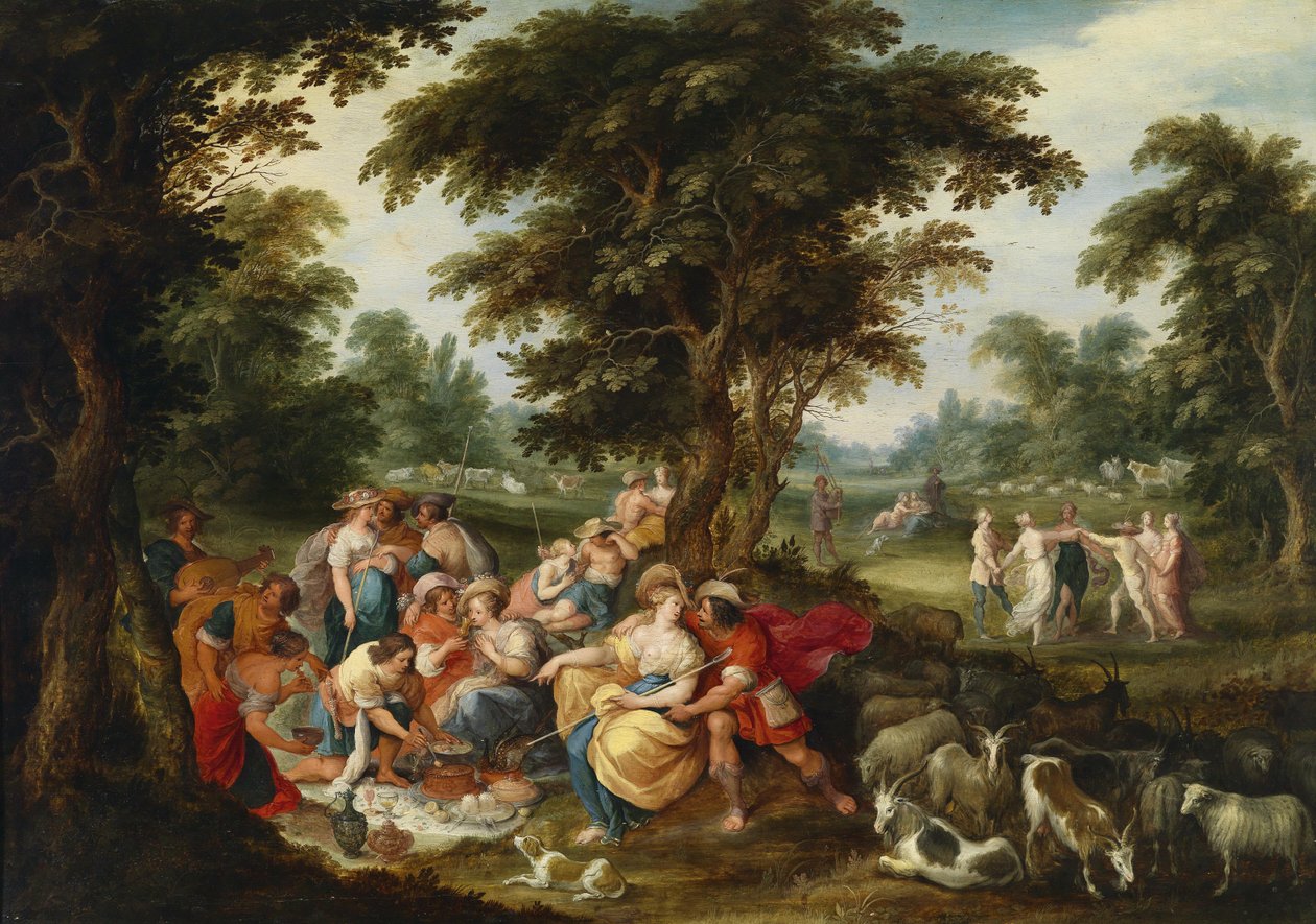 Arcadia - a idade de ouro de Frans II Francken the Younger