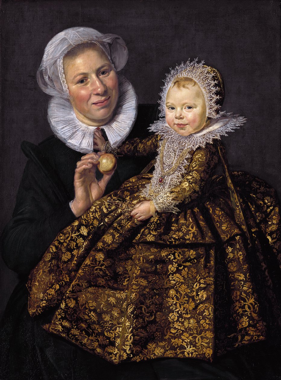 A enfermeira com a criança de Frans Hals
